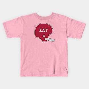 Alabama Sigma Delta Tau Retro Helmet Kids T-Shirt